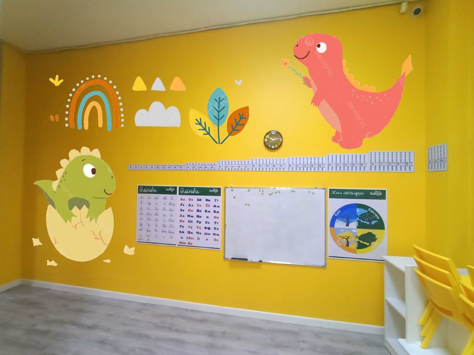 Роспись стен Астана и РК, художник, мурал, граффити