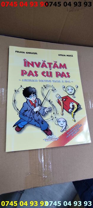 carte carti invatam pas cu pas auxiliar clasa 2