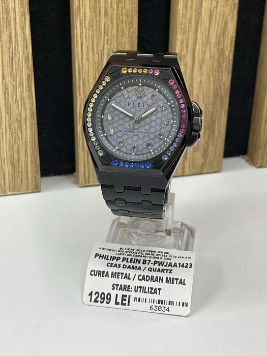 Philipp Plein B7-PWJAA1423 Ceas Dama Quartz Factura #63034