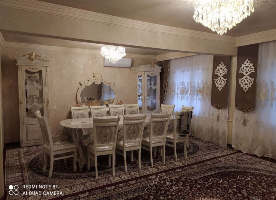 5-комнатная 134м² на Сергели 7. Санузлов 2. Балкон 2×9