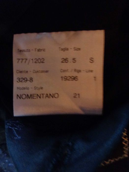 Sacou Brioni Nomentano Super 160's bleumarin cu dungi marime 53