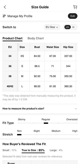 Дамска рокля от shein - L