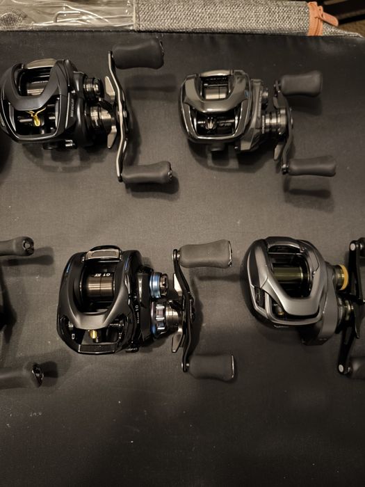Vând mulinete spining &baicasting Shimano, daiwa,13 fishing