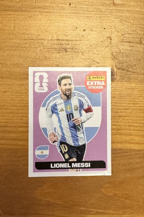 Lionel Messi World Cup 2026 panini extra sticker