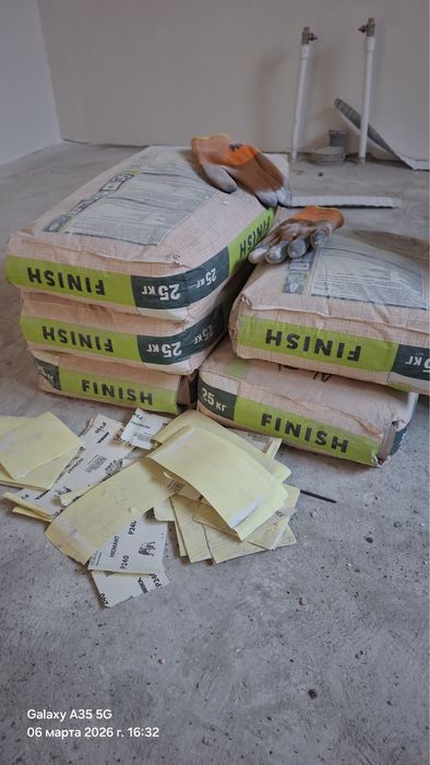 Продам финишную шпаклевку алинекс