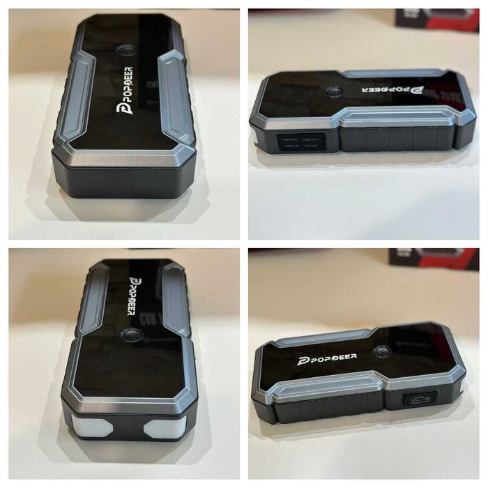 Авариен стартер за акумулатор за автомобили Popdeer 3000А 23800mAh НОВ