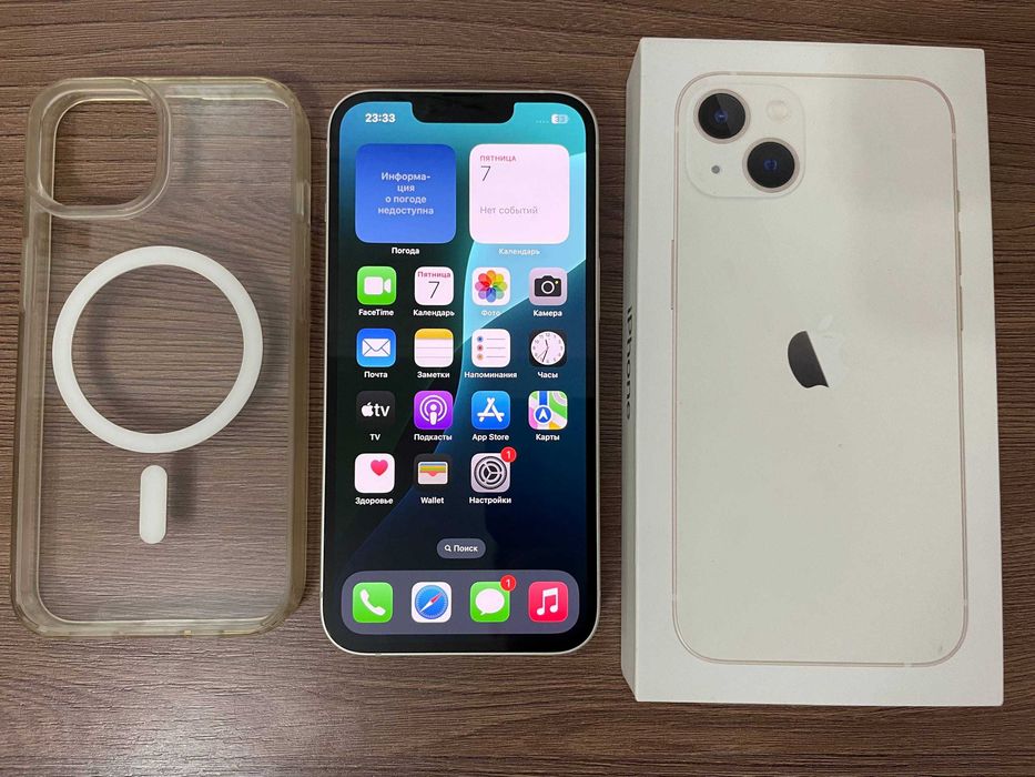 Apple iPhone 13 128Gb Акб-100% Starlight