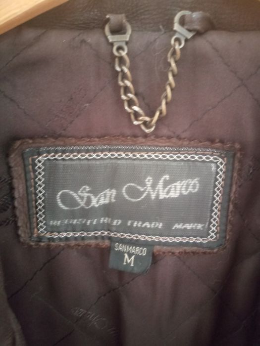 Кожаная куртка мужская