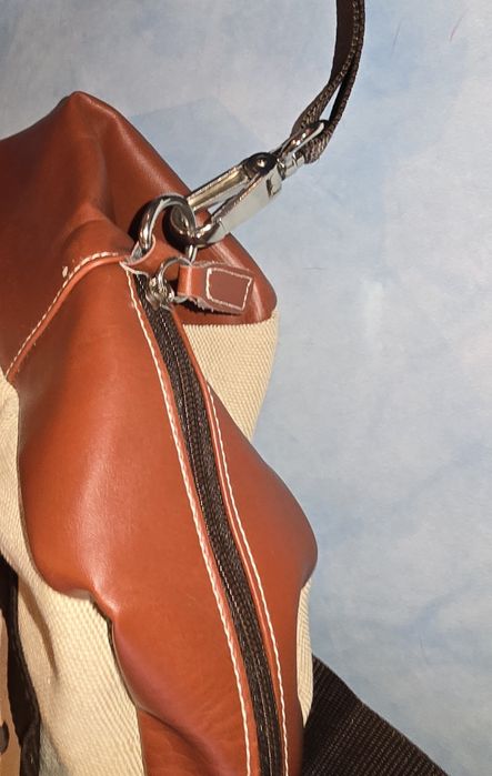 Geanta camel vintage