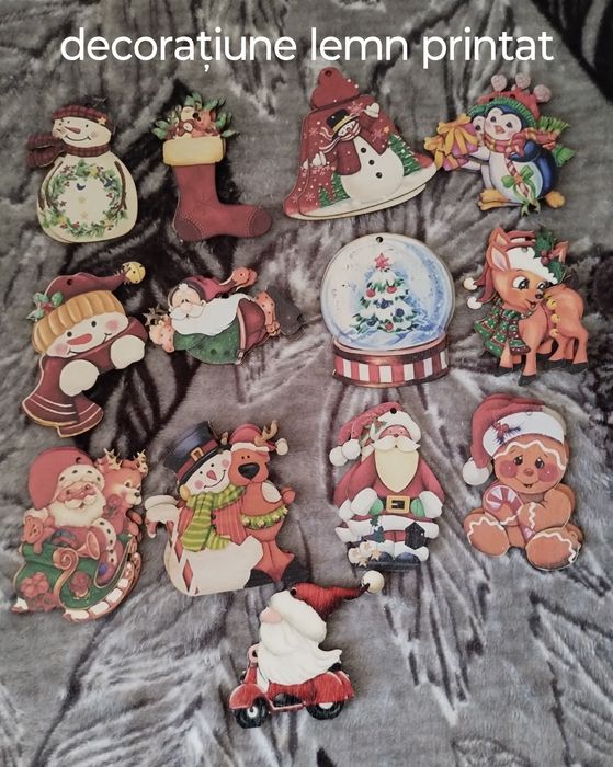 Panglica și decorațiuni Crăciun