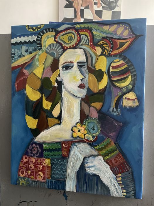 Картина маслом размер 40/50