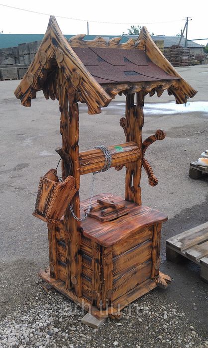 Колодец для декора. Как в деревне)