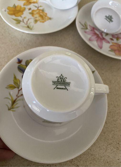 Tirschenreuth Bavaria сервиз за кафе порцелан
