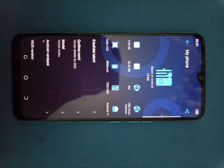 Tecno spark go 2022