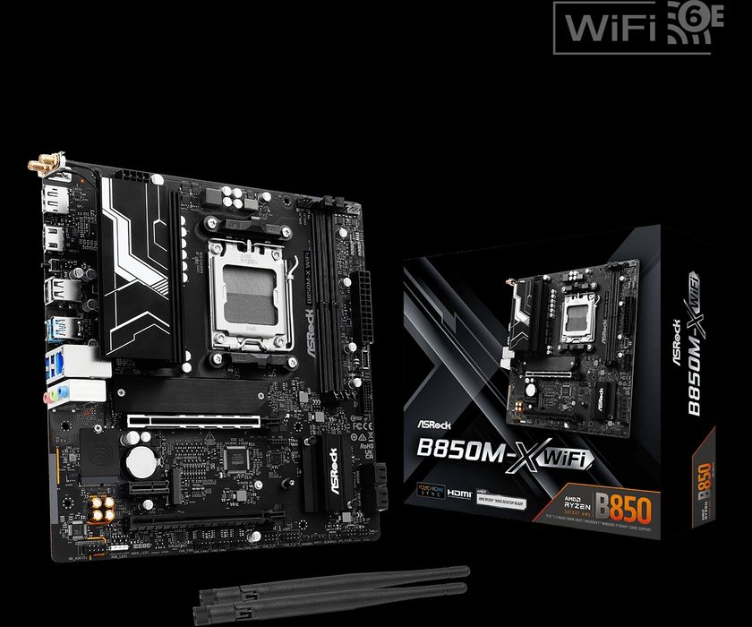 ASRock B850M-X Wi-Fi | AM5 | DDR5
Продам материнскую плату ASRock B