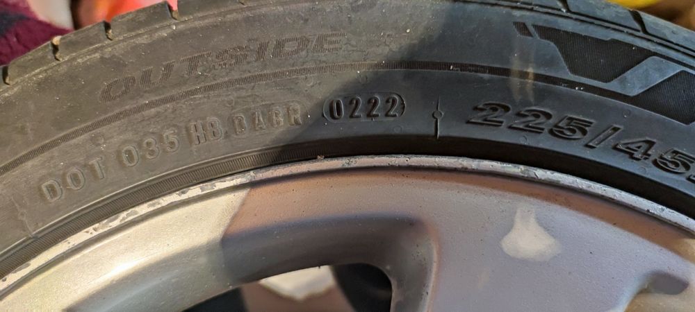 Джанти с гуми 17"за Audi за повече информация на  посочения телефон