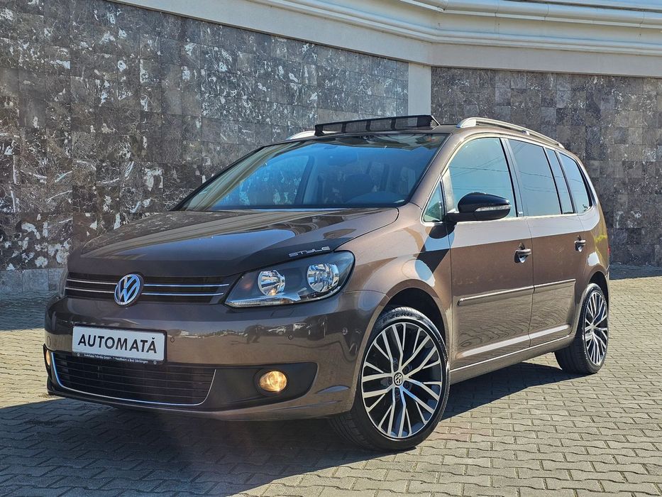 Volkswagen Touran STYLE~An 2013~1.4TSi-140Cp~AUTOMATA~Panorama~Mocca-Brown~Ireprosabil