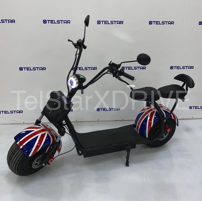 Електрически скутер BIG CITY HARLEY X2 1500W LED Харли