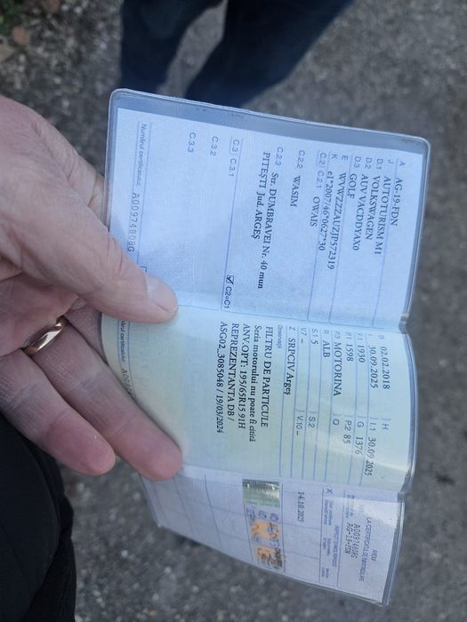 VW Golf 1,6 Diesel 2018 Navi si multe optiuni. Negociabil