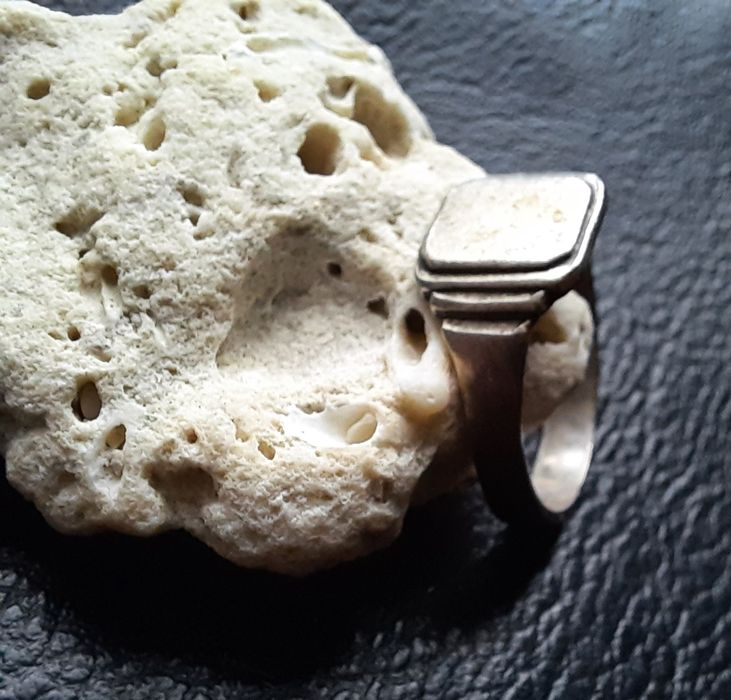 Стар винтидж сребърен пръстен - унисекс,ръчна изработка!