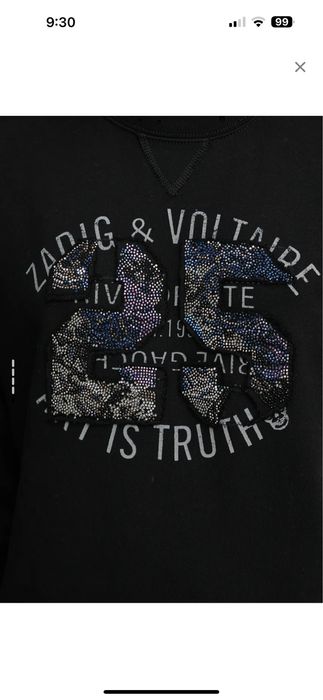 Дамски памучен суичър Zadig & Voltaire