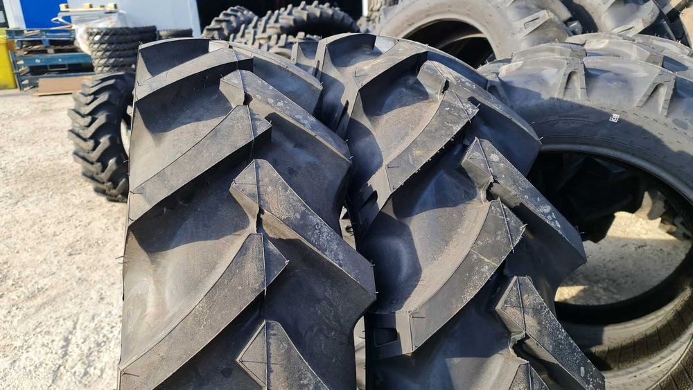 Cauciucuri noi 12.4-28 PETLAS 8 pliuri anvelope tractor FIAT 445