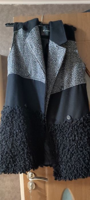 Дълъг елек тип сако