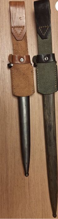 Чисто Нов комплект щикове за Сръбски Маузер с лопуси от телешки бокс