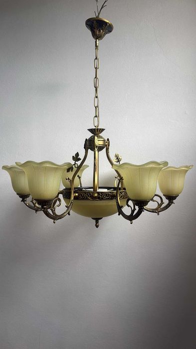 Candelabru 6+3 becuri cu dulie E27