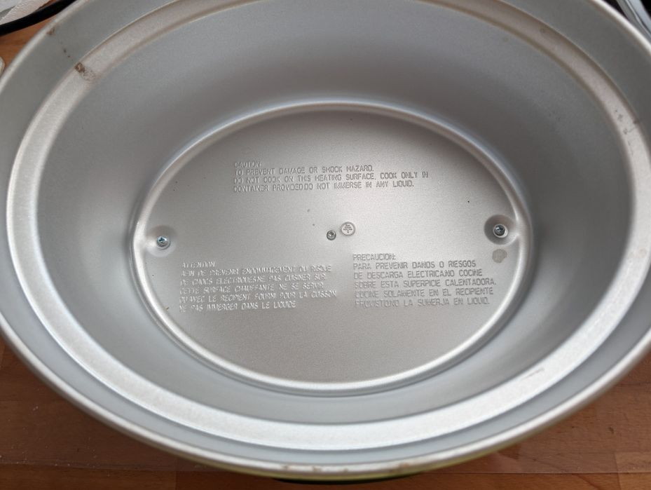 Oala electrica slow-cooker 5.7 l