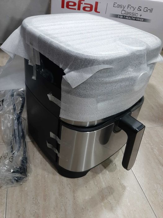 Чисто Нов Air Fryer Tefal Classic+ - Уред за здравословно готвене