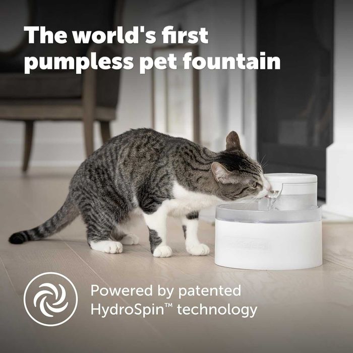 PetSafe Outlast воден фонтан за кучета и котки, 1,7 л, филтър за вода