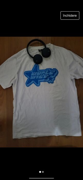 Tricou alb mărimea L