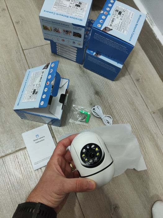 Camera supraveghere WIFI, 3MP, FULL HD, vedere noaptea cu leduri