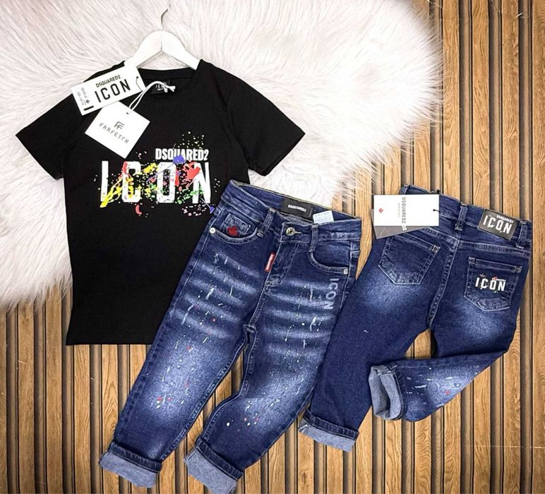 Детски дънкови комплекти 2-16г