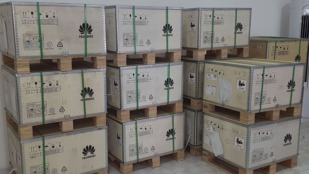 Установка Солнечный Панели Куйош Станция Сетевой КВт Инвертор HUAWEY.