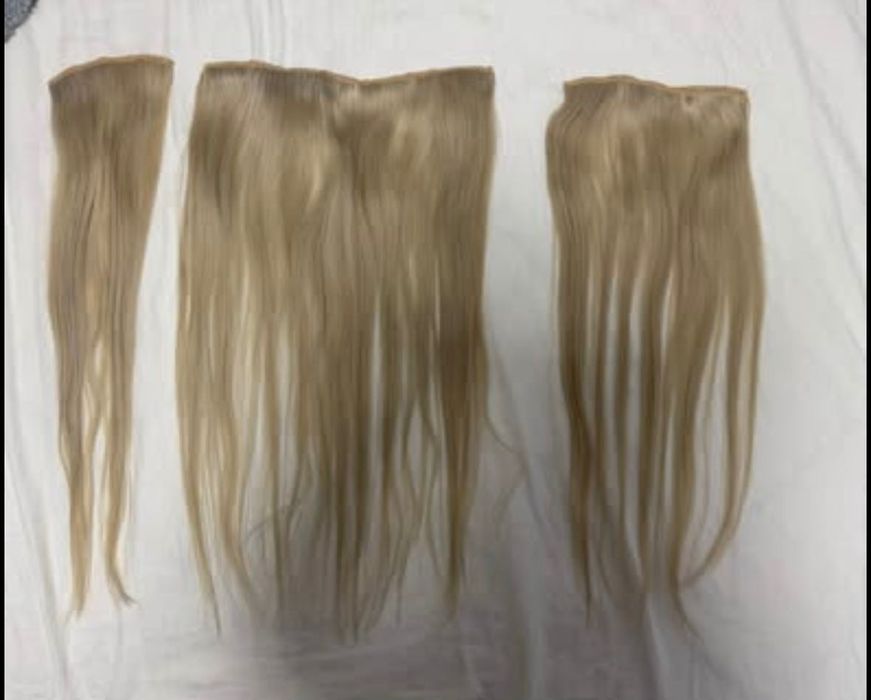 Екстеншъни за коса с клипси