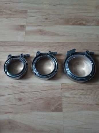 V-band,Vband,В банд скоба с фланци 57мм, 63мм, 76мм, 89мм,за турбо,ген