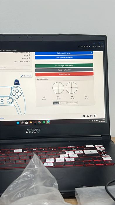 Reparatie/Schimbare cu TMR Stick Drift Controller