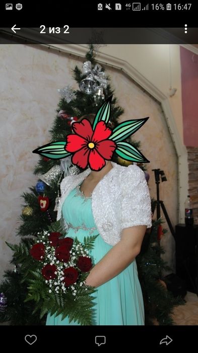 Продам шикарное платье!