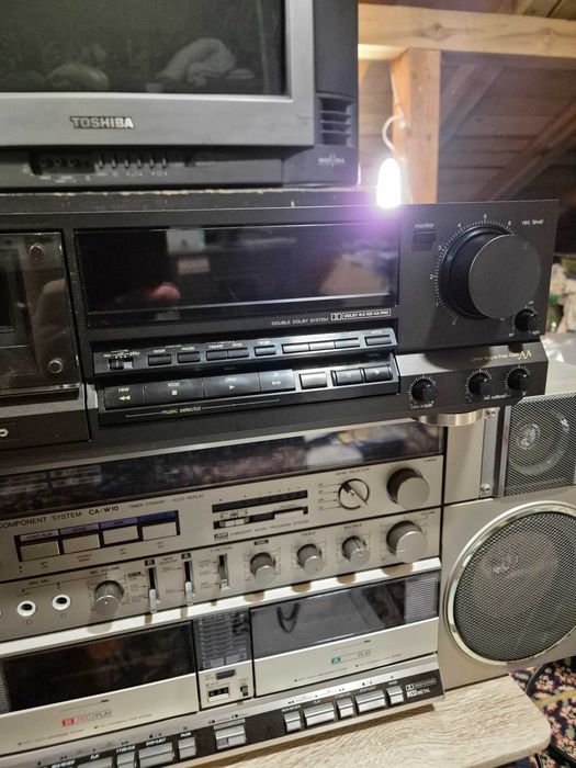 Aiwa ca w10 stereo radio cassette recorder