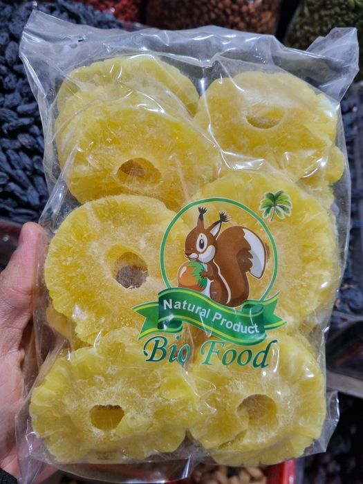 Сушённый ананас quritilgan ananas экзотические фрукты fruits pineapple