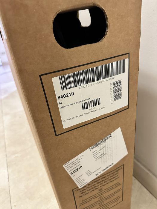 Bicicleta noua Cube Aim Pro roti 29, noua