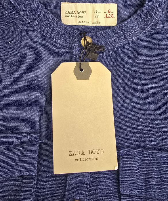 Camasa zara baieti, noua, marimea 128