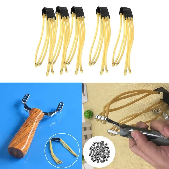 Rezerve prastie slingshot set 10 bucati