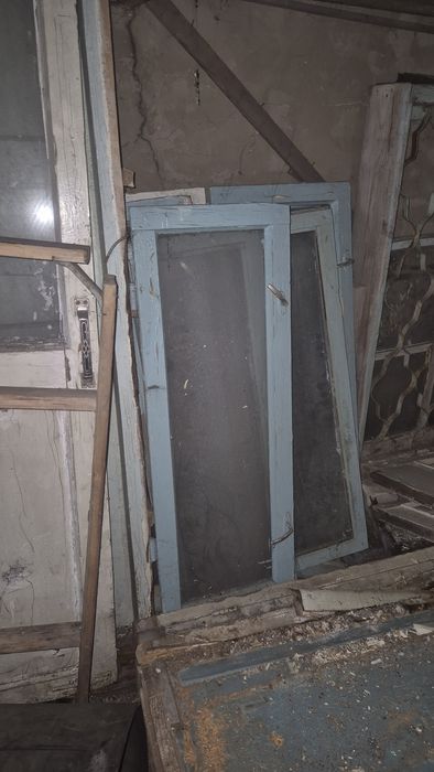 Отдам даром окна двери