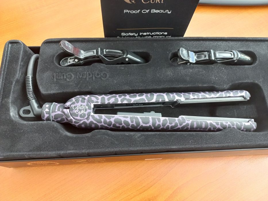 Професионална преса за коса Golden Curl Wild Purple, Лилава