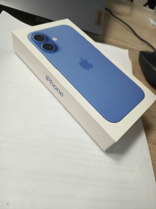 Iphone 16 128 gb ЧИСТО НОВ
