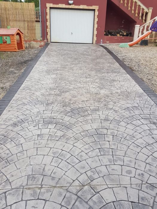 Beton Amprentat/ Vertical