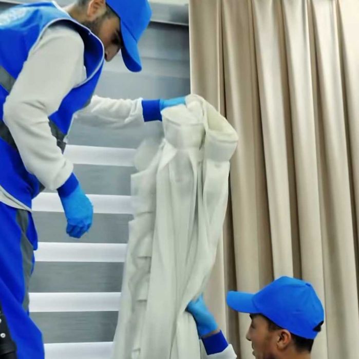 Стирка штор в Ташкенте | Parda yuvish | Химчистка штор | Парда ювиш |